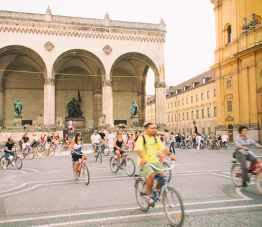 Spurwechsel Radtour