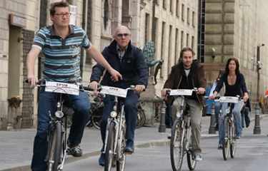 Stadttour mit dem Fahrrad München