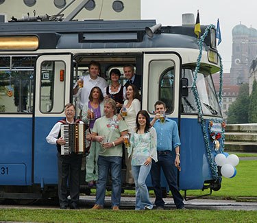 Partytram München Gruppenevent