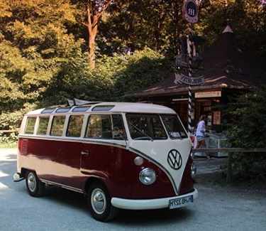 Vintage VW Bus Munich